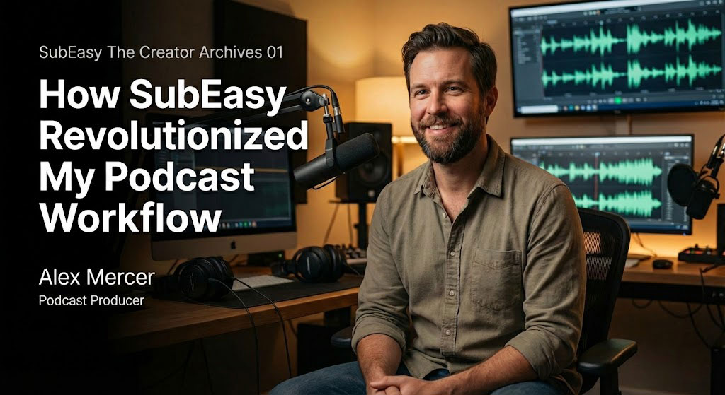 Comment SubEasy a révolutionné mon workflow de podcast
