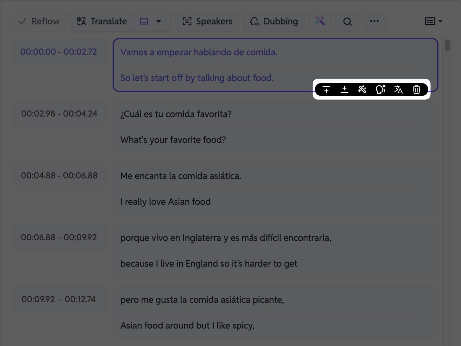 SubEasy Manage Individual Subtitles