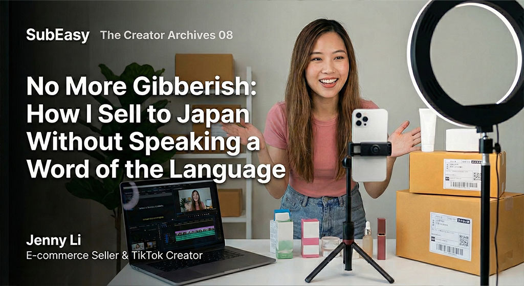SubEasy - AI Video Translation & Dubbing: SubEasy Voice Swap for TikTok Sales